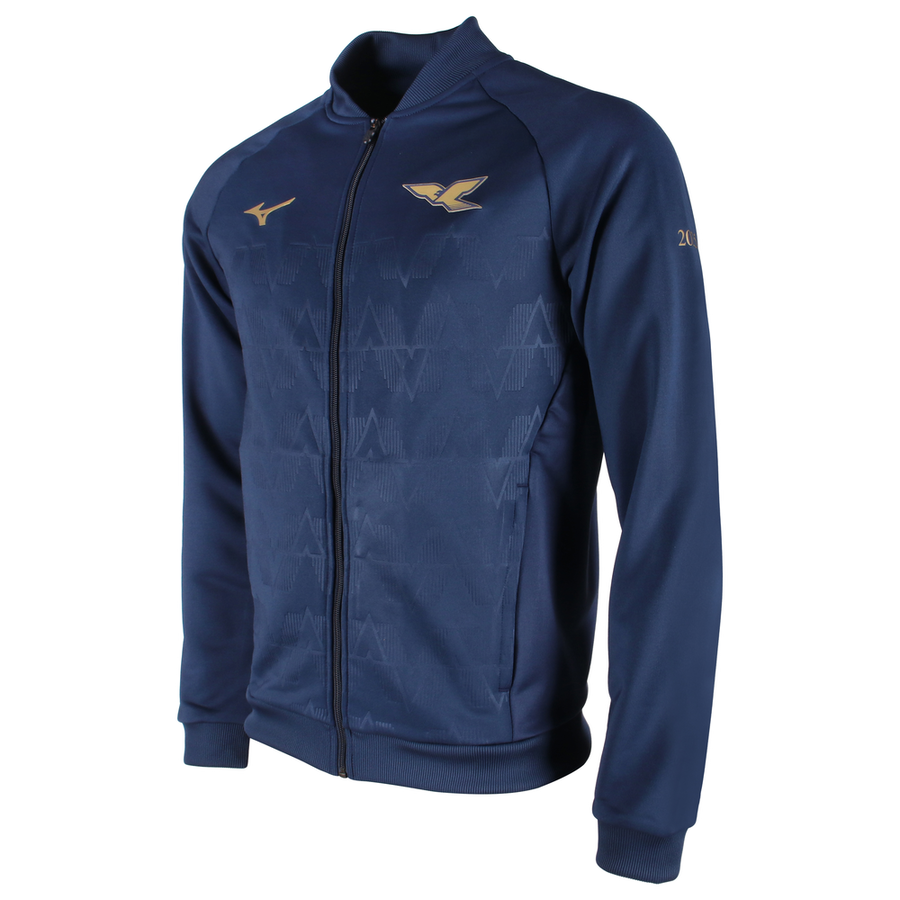 Mizuno 125th Anniversary S.S. Lazio Walk Out Track Jacket Navy
